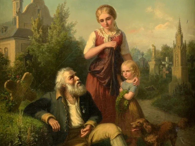 1835-Carl August Tholander - Il vecchio viaggiatore